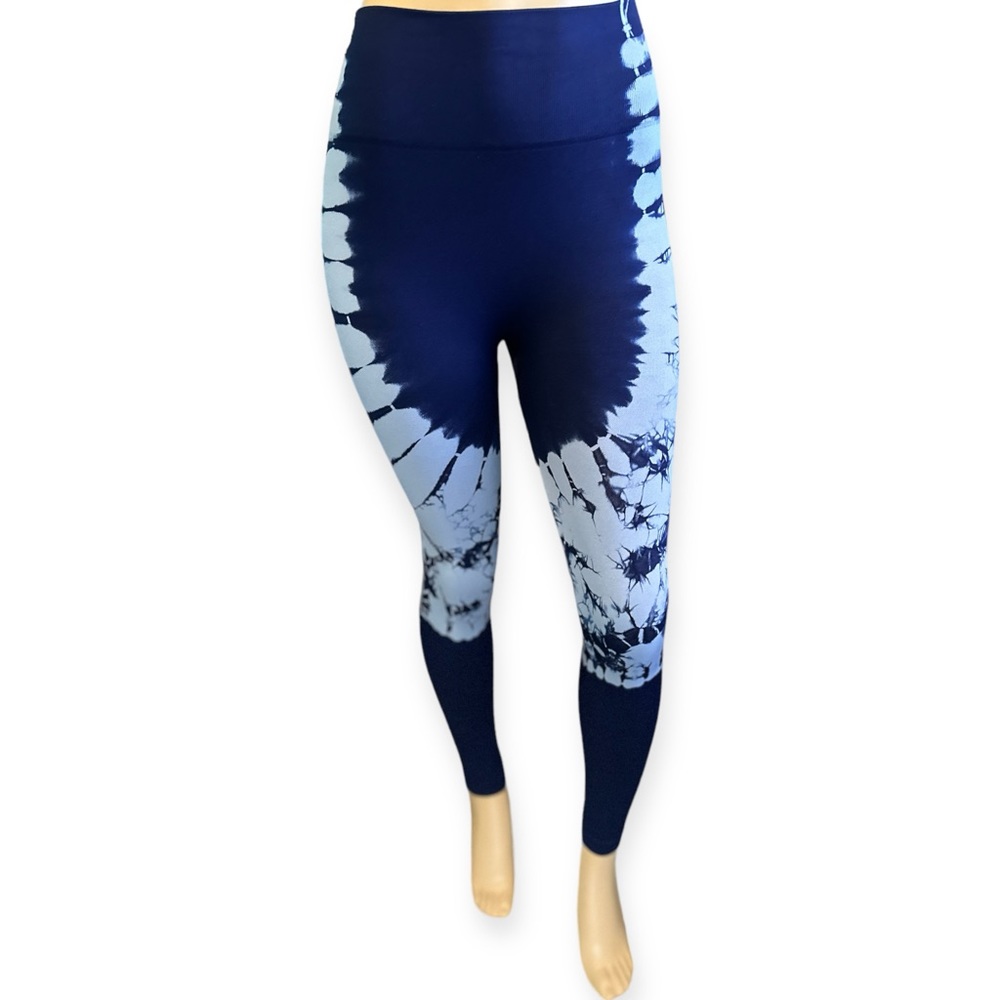 💙 Women's Two Tone Tye Scrunch Butt Lift Leggings 💙
